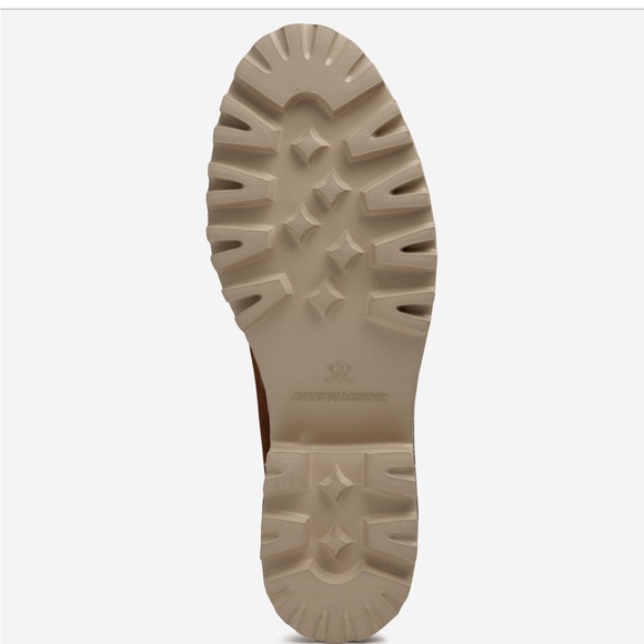 Johnston & Murphy Emmalynn Cognac Suede Loafers with Metal Horsebit - Picture 7 of 16